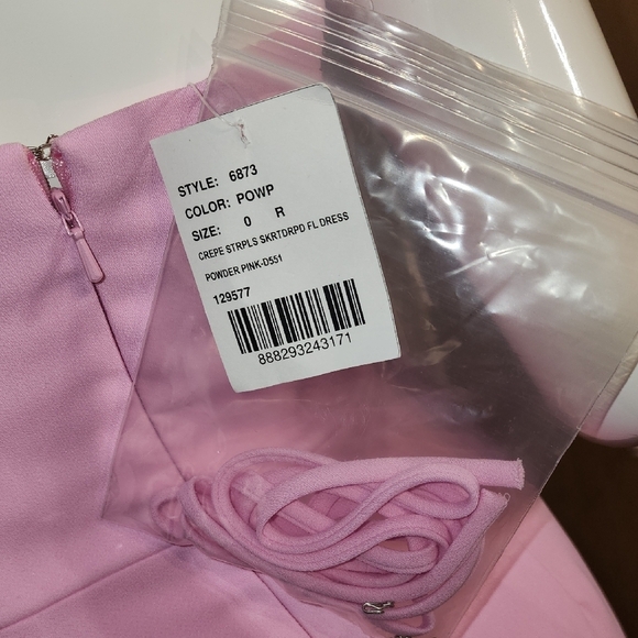 After Six Pink Strapless Gown for Prom - Picture 10 of 15